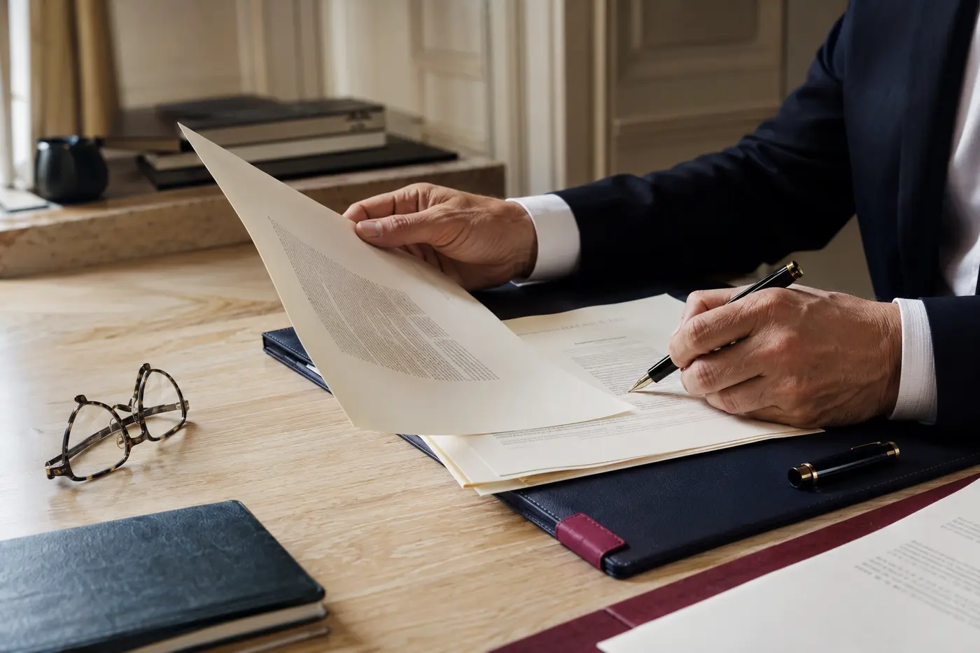 Lecture attentive et annotation d’un contrat